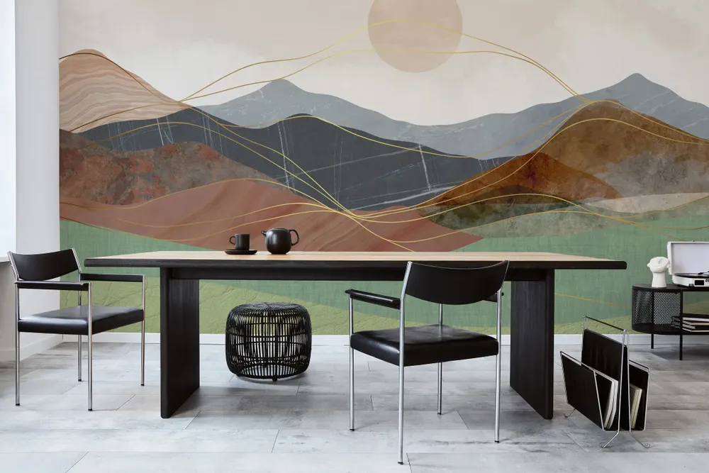 Tapisseries - Papier peint panoramique Yoake - LE PAPIERS DE NINON