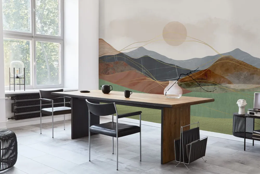 Tapisseries - Papier peint panoramique Yoake - LE PAPIERS DE NINON