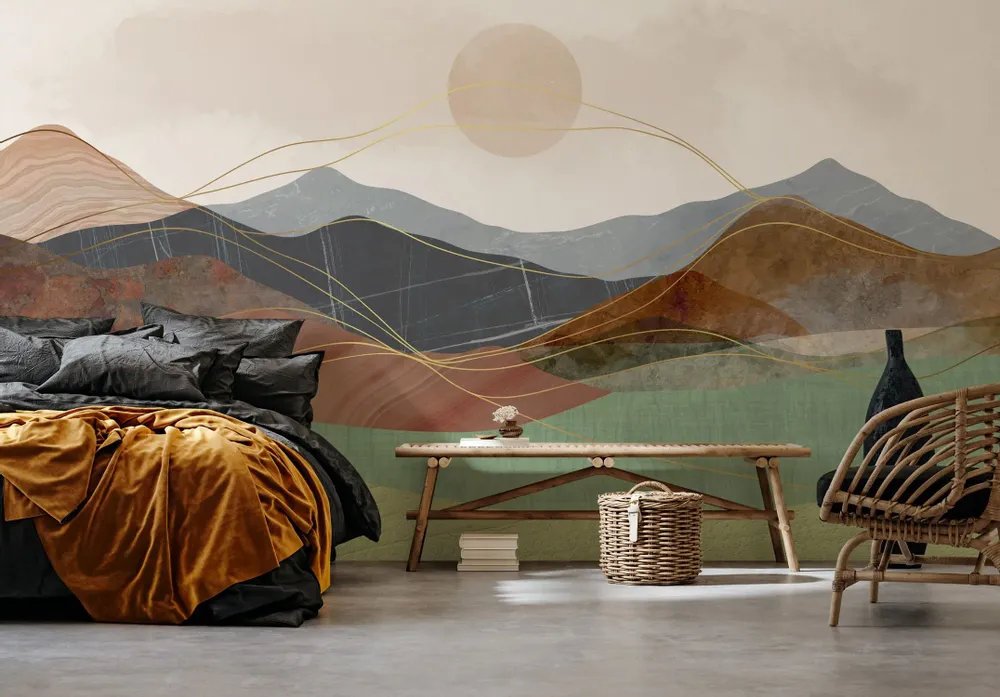 Tapisseries - Papier peint panoramique Yoake - LE PAPIERS DE NINON