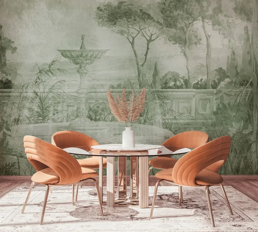 Tapestries - Tivoli panoramic wallpaper - LE PAPIERS DE NINON