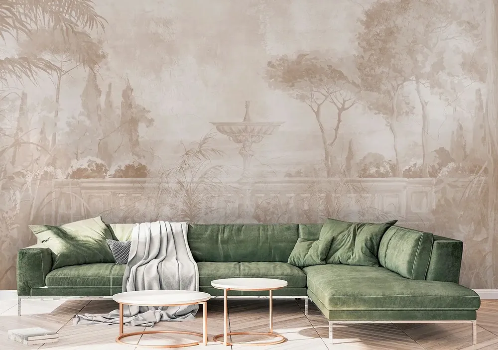 Tapestries - Tivoli panoramic wallpaper - LE PAPIERS DE NINON