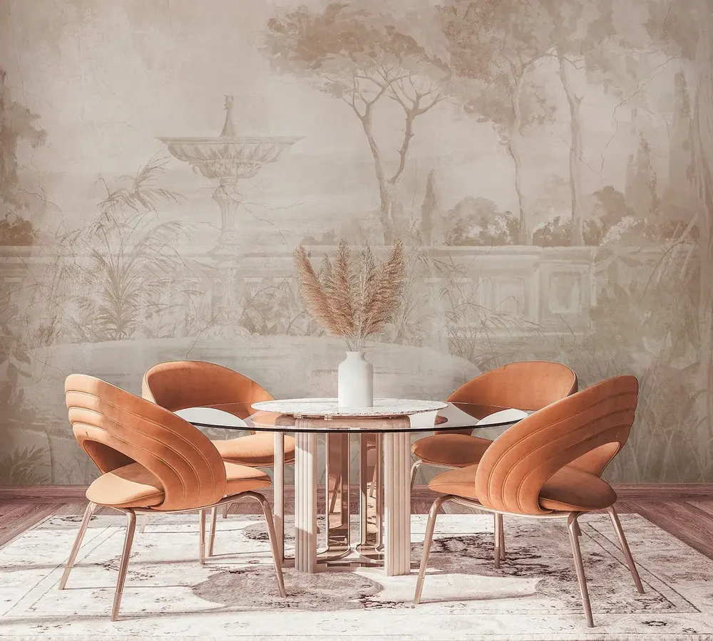 Tapestries - Tivoli panoramic wallpaper - LE PAPIERS DE NINON