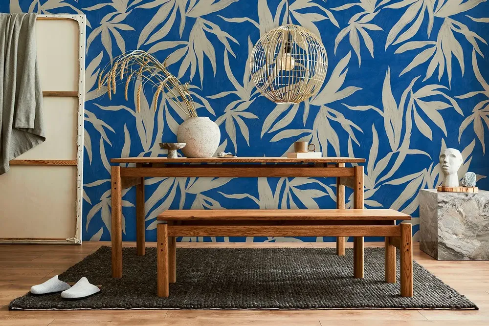 Tapestries - Panoramic wallpaper Tall Grass - LE PAPIERS DE NINON