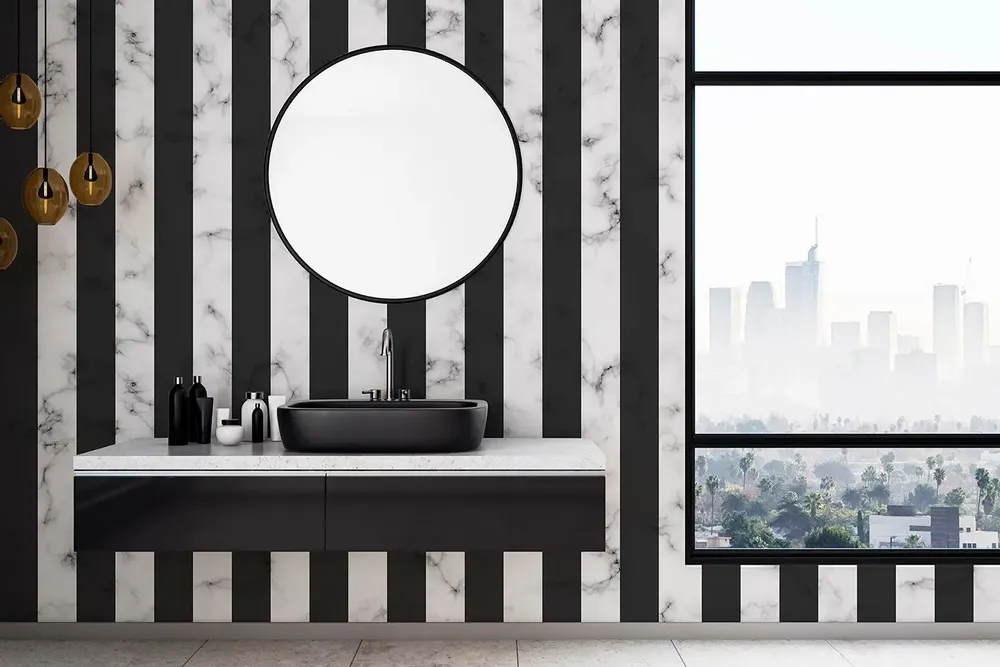 Tapisseries - Papier peint panoramique Marbling - LE PAPIERS DE NINON