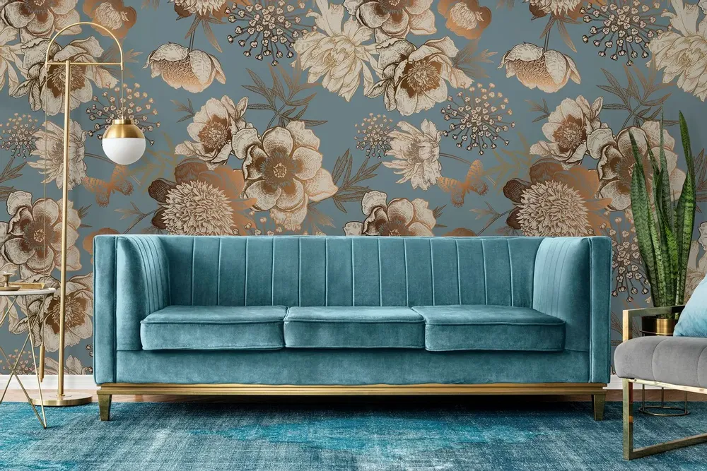 Tapisseries - Papier peint panoramique Madeleine - LE PAPIERS DE NINON