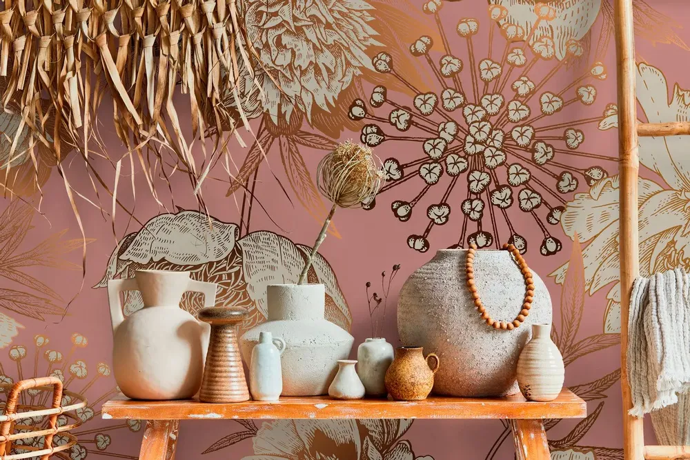 Tapisseries - Papier peint panoramique Madeleine - LE PAPIERS DE NINON