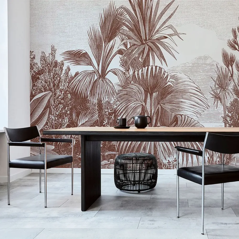 Tapestries - Madrague panoramic wallpaper - LE PAPIERS DE NINON