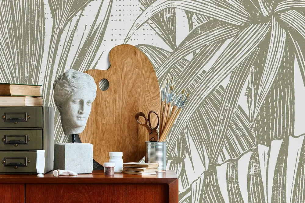 Tapestries - Madrague panoramic wallpaper - LE PAPIERS DE NINON