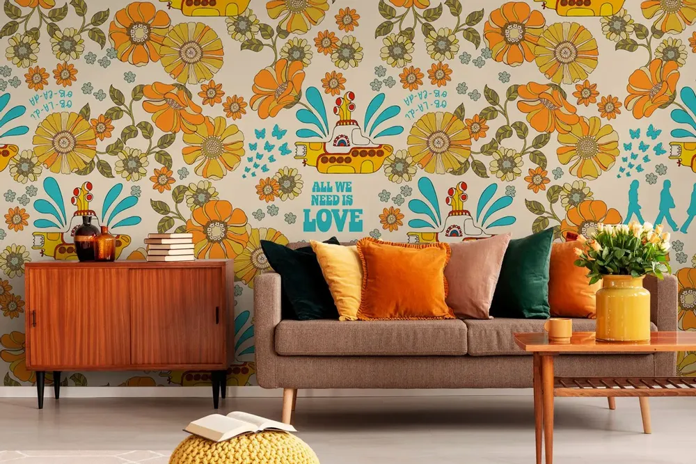 Tapisseries - Papier peint panoramique Submarine - LE PAPIERS DE NINON