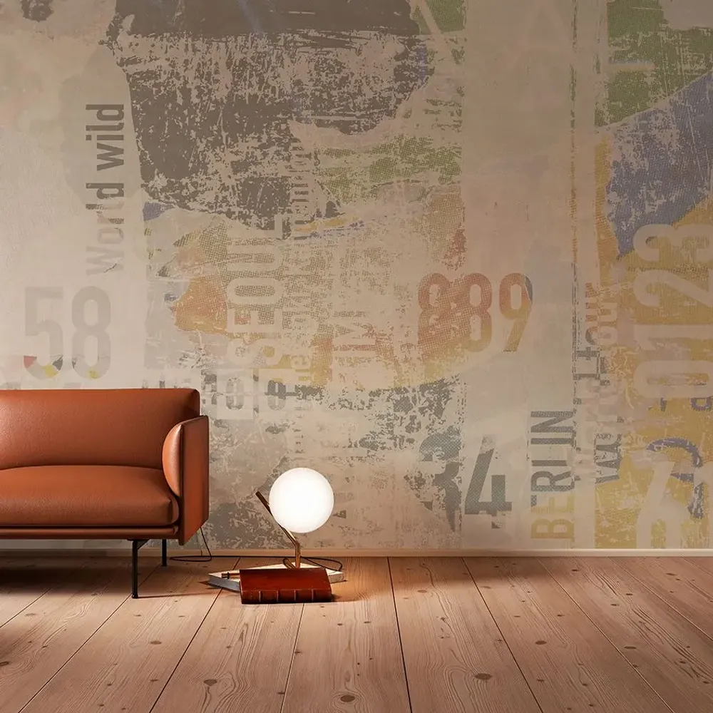 Tapestries - Seoul panoramic wallpaper - LE PAPIERS DE NINON