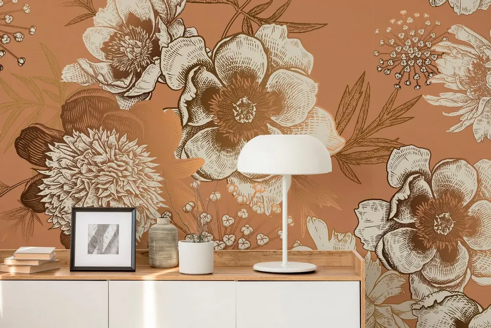 Tapisseries - Papier peint panoramique Madeleine - LE PAPIERS DE NINON