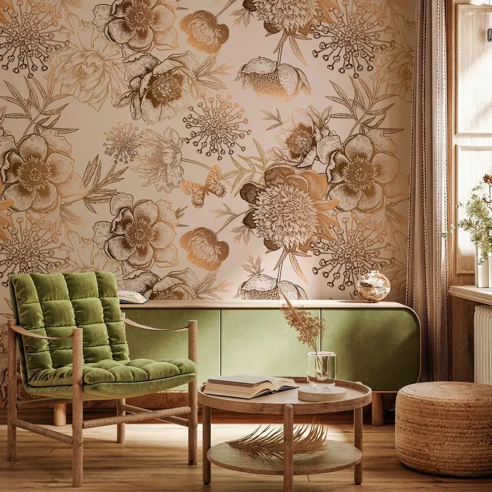 Tapisseries - Papier peint panoramique Madeleine - LE PAPIERS DE NINON