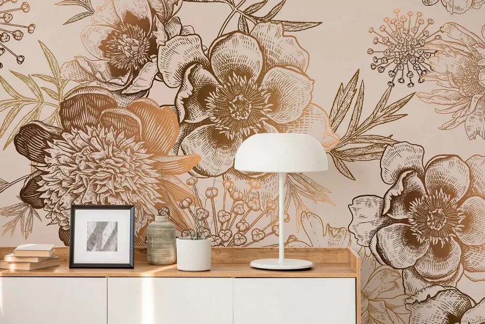 Tapisseries - Papier peint panoramique Madeleine - LE PAPIERS DE NINON