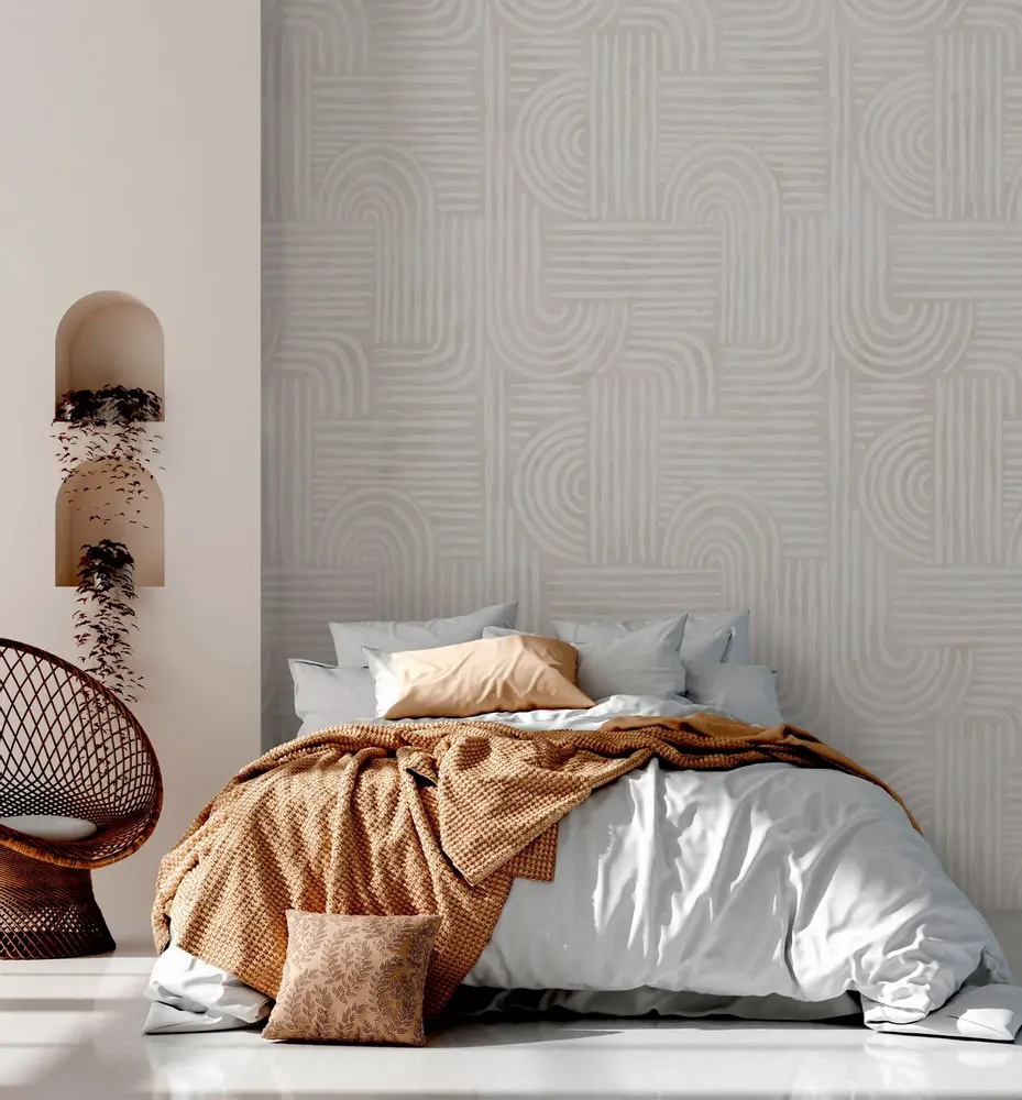 Tapisseries - Papier peint panoramique Chalk - LE PAPIERS DE NINON