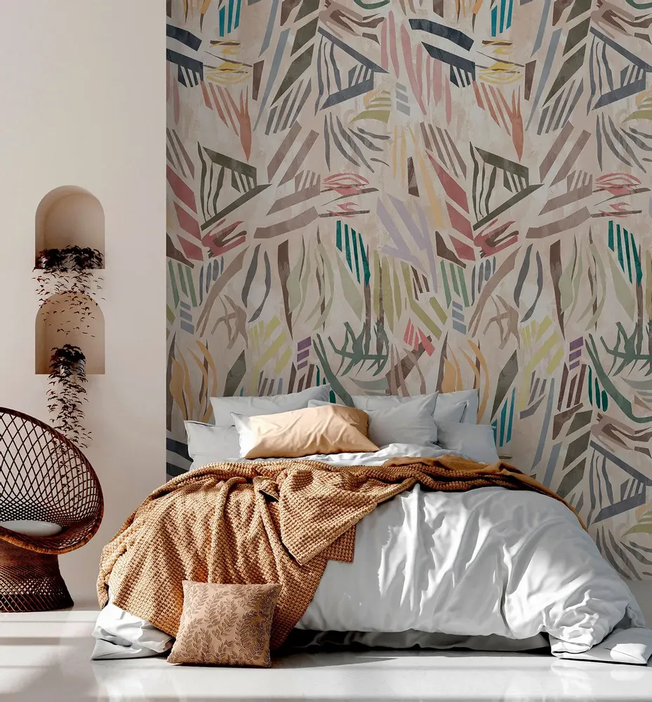 Tapisseries - Papier peint panoramique Color Mix - LE PAPIERS DE NINON