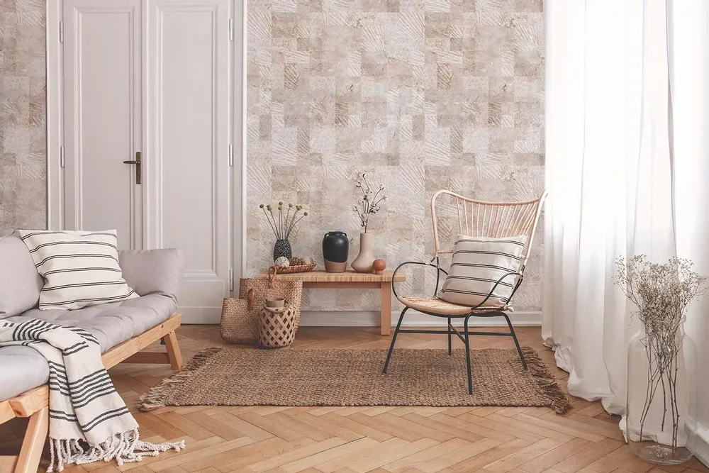 Tapestries - Silice panoramic wallpaper - LE PAPIERS DE NINON