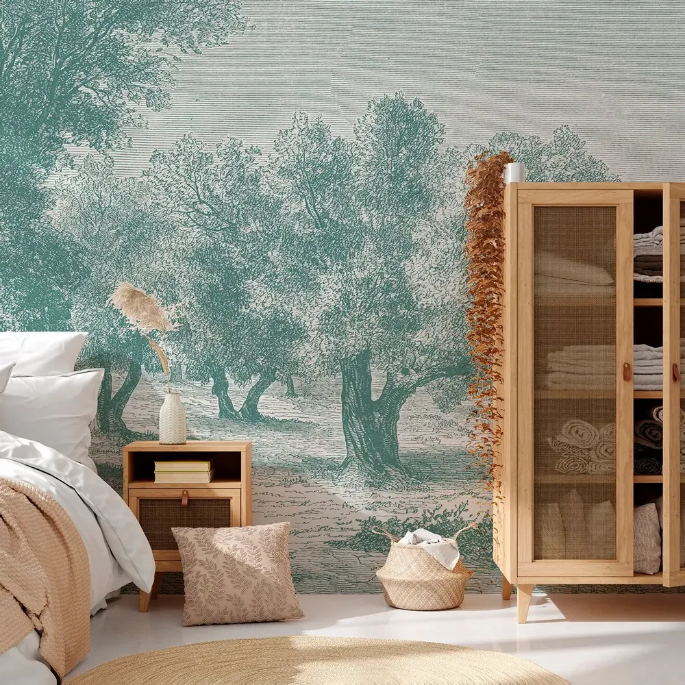 Tapestries - Capri panoramic wallpaper - LE PAPIERS DE NINON