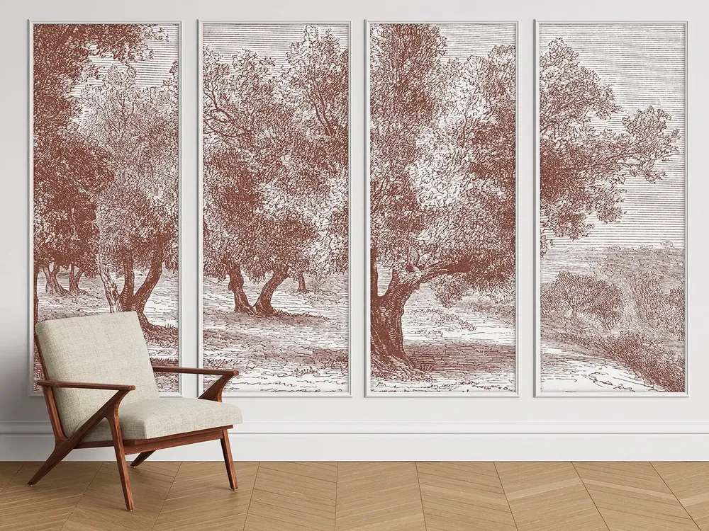 Tapisseries - Papier peint panoramique Capri - LE PAPIERS DE NINON