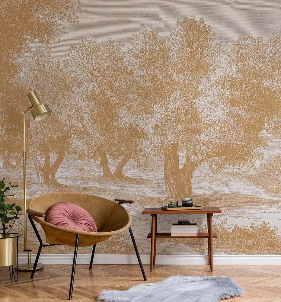 Tapestries - Capri panoramic wallpaper - LE PAPIERS DE NINON