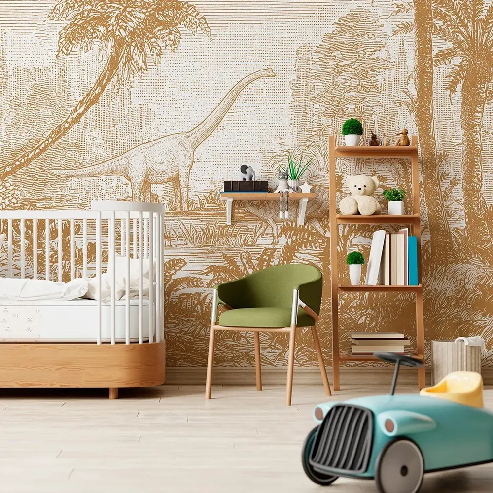 Tapisseries - Papier peint panoramique Jurassik - LE PAPIERS DE NINON