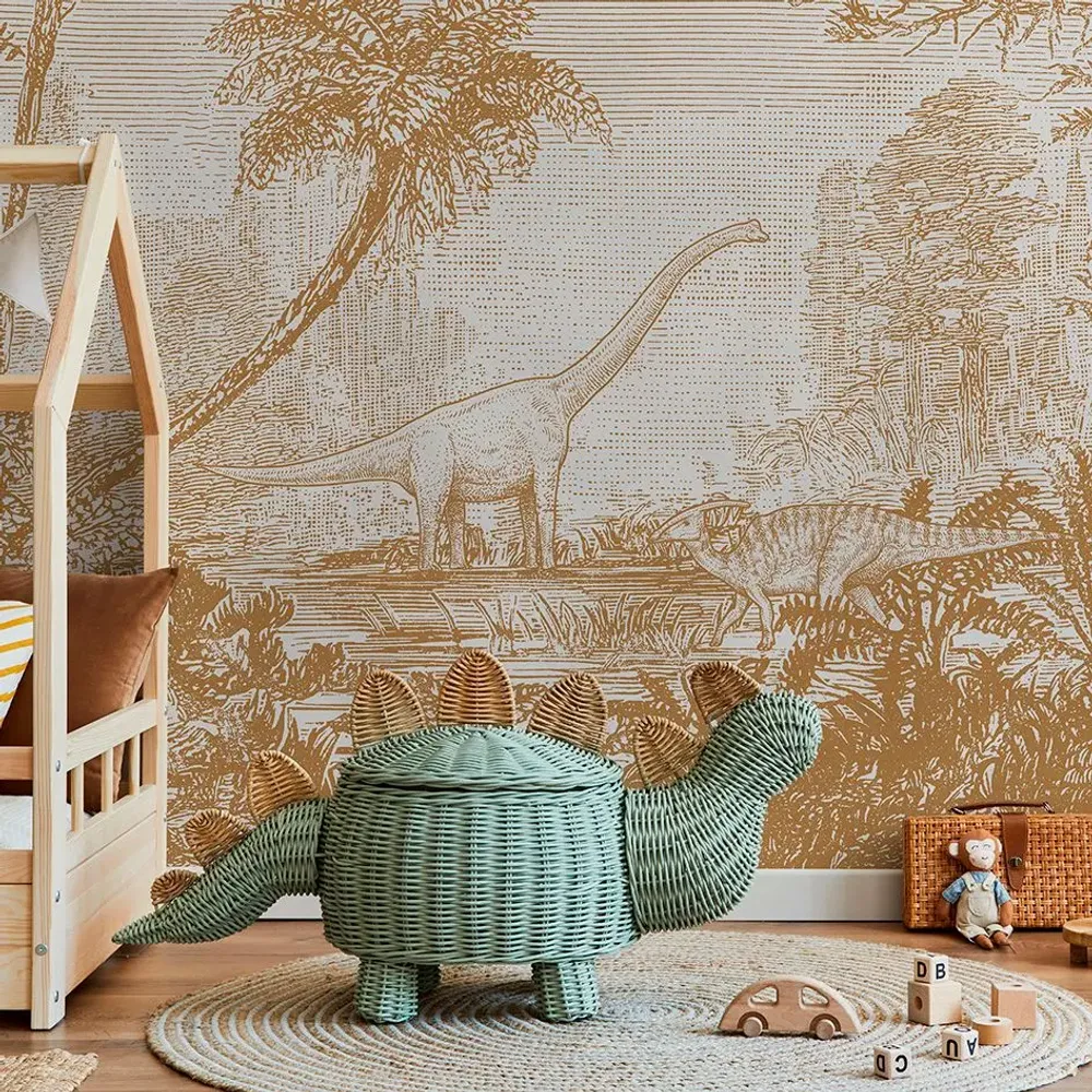 Tapisseries - Papier peint panoramique Jurassik - LE PAPIERS DE NINON