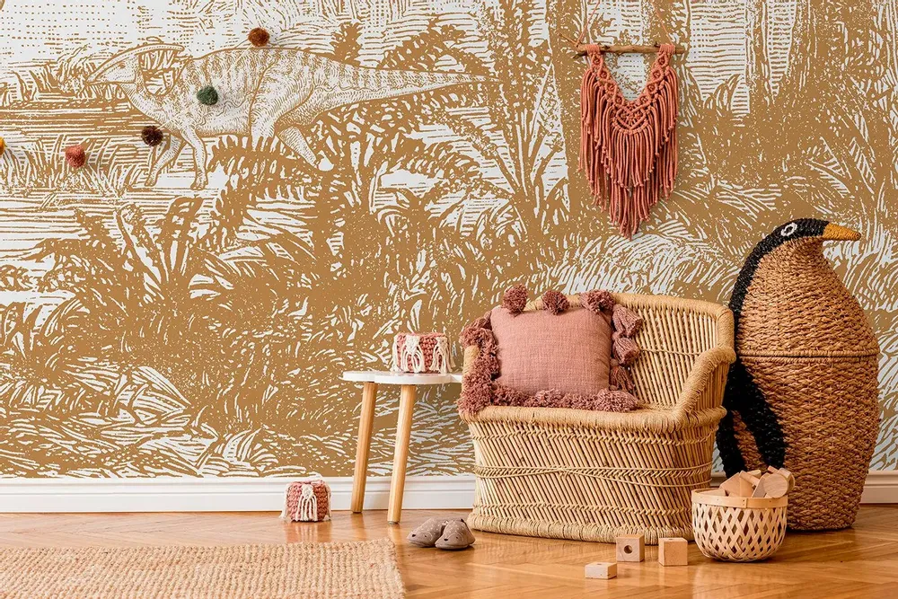 Tapisseries - Papier peint panoramique Jurassik - LE PAPIERS DE NINON