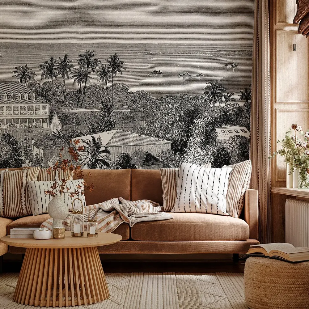 Tapisseries - Papier peint panoramique Maimiti - LE PAPIERS DE NINON