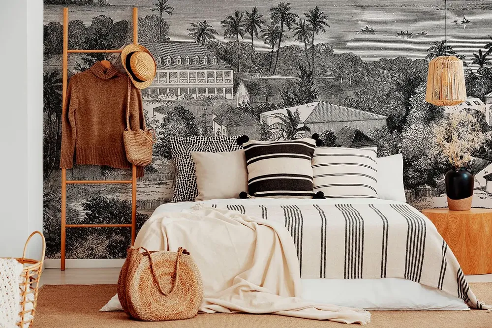 Tapisseries - Papier peint panoramique Maimiti - LE PAPIERS DE NINON