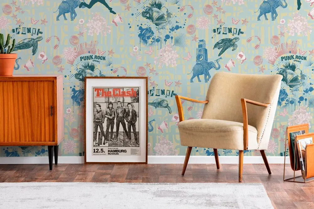 Tapisseries - Papier peint panoramique Camden Town - LE PAPIERS DE NINON