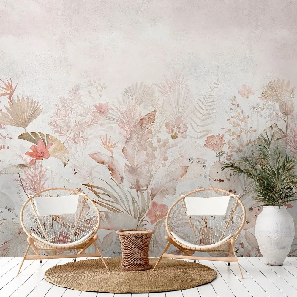 Tapestries - Pamphilia panoramic wallpaper - LE PAPIERS DE NINON