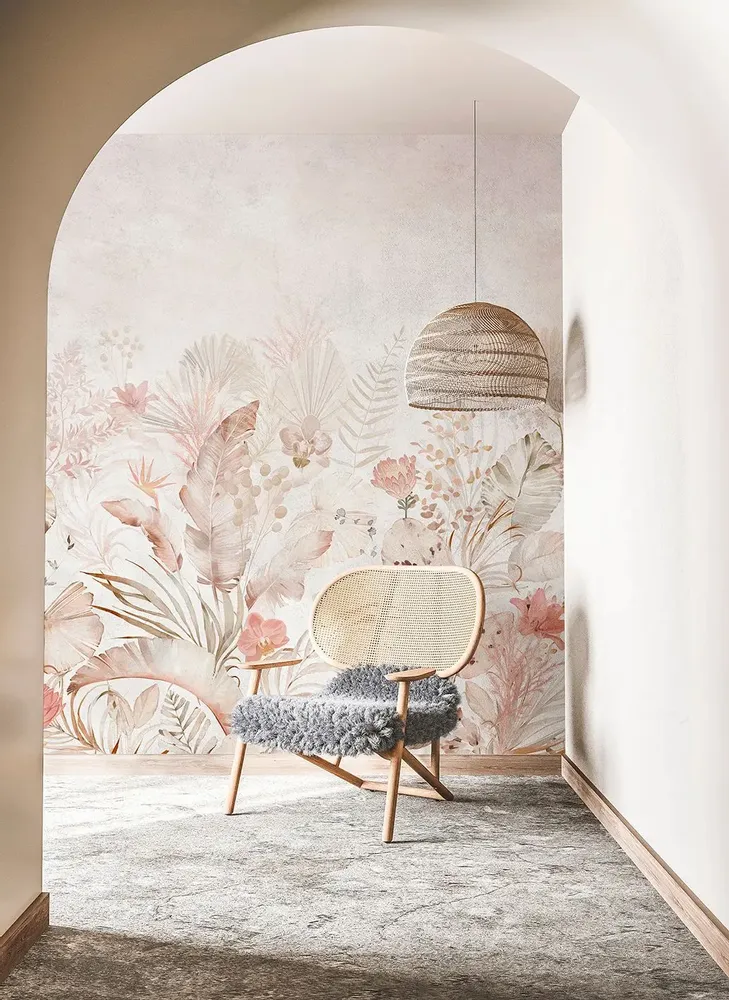 Tapestries - Pamphilia panoramic wallpaper - LE PAPIERS DE NINON