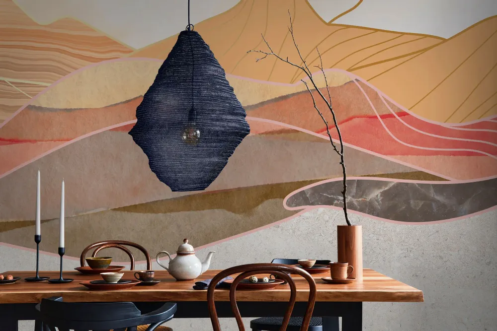 Tapisseries - Papier peint panoramique Sirocco - LE PAPIERS DE NINON