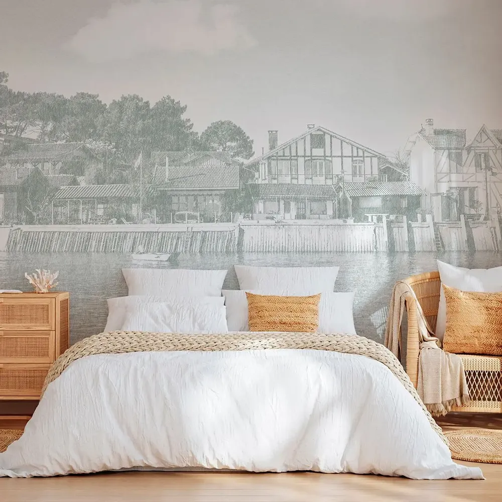 Tapisseries - Papier peint panoramique Presqu'Île - LE PAPIERS DE NINON