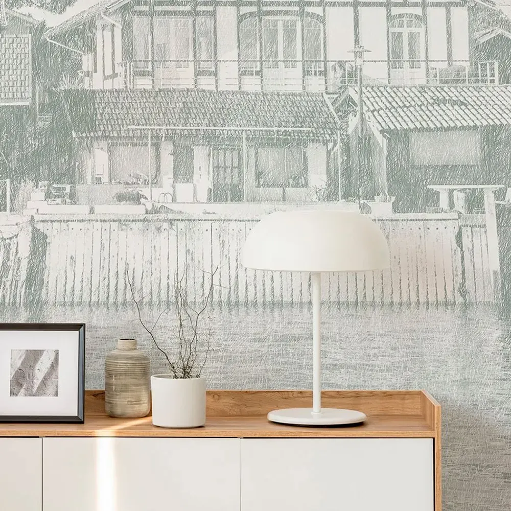 Tapisseries - Papier peint panoramique Presqu'Île - LE PAPIERS DE NINON