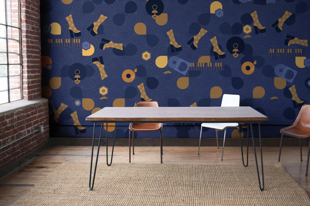 Tapisseries - Papier peint panoramique Studio 54 - Night Fever - LE PAPIERS DE NINON