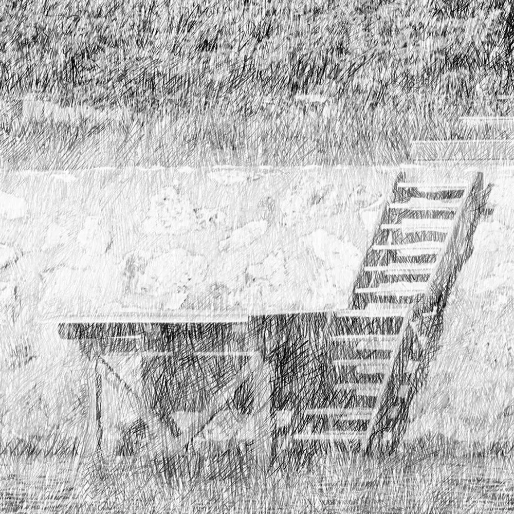 Tapisseries - Papier peint panoramique Villa Ferret - LE PAPIERS DE NINON