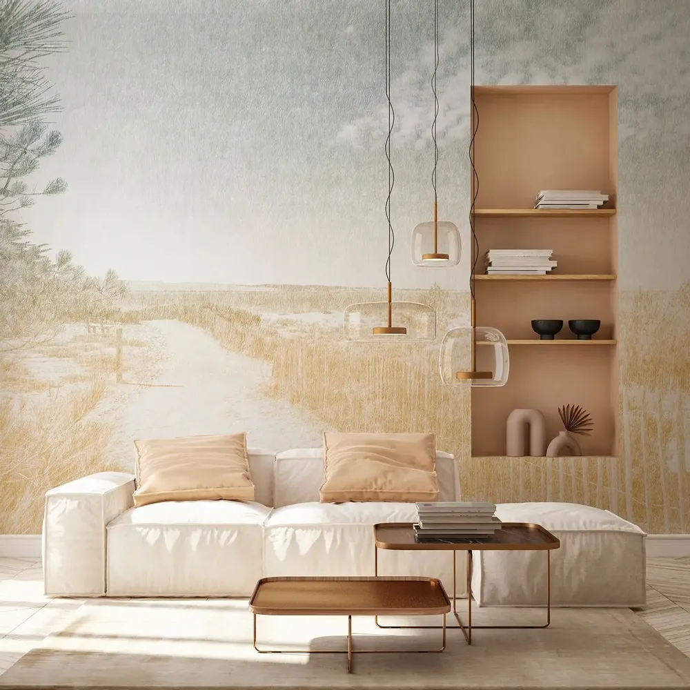 Tapestries - Panoramic Wallpaper La Pointe - LE PAPIERS DE NINON