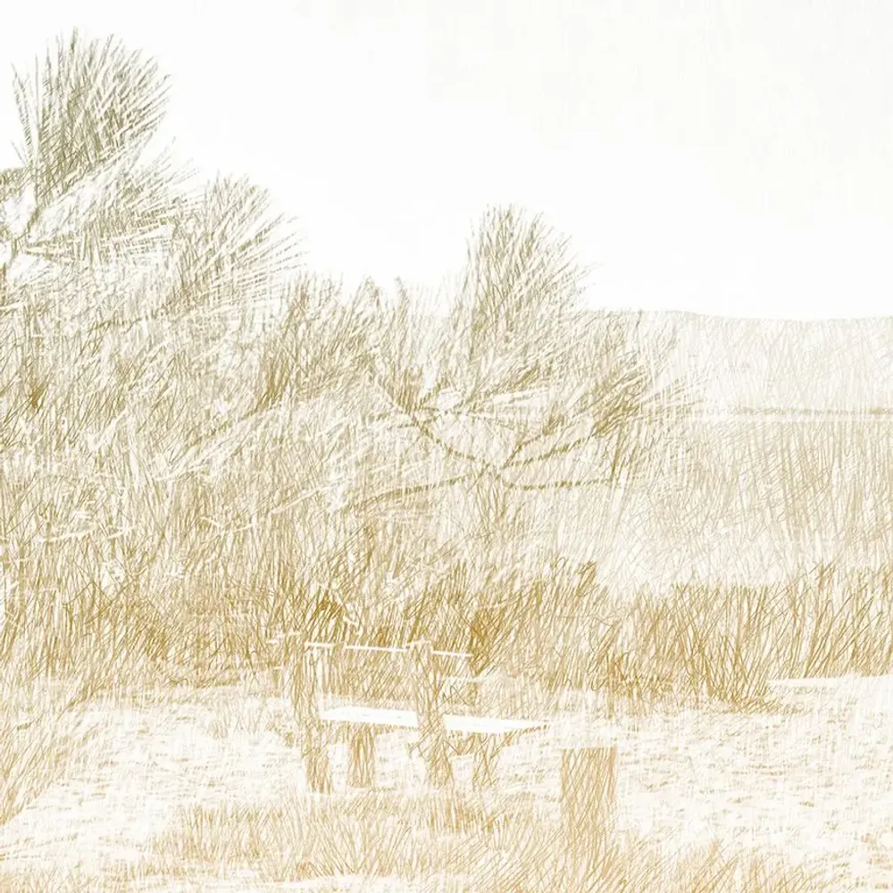 Tapestries - Panoramic Wallpaper La Pointe - LE PAPIERS DE NINON