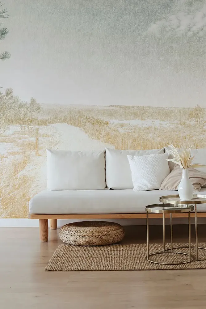 Tapestries - Panoramic Wallpaper La Pointe - LE PAPIERS DE NINON