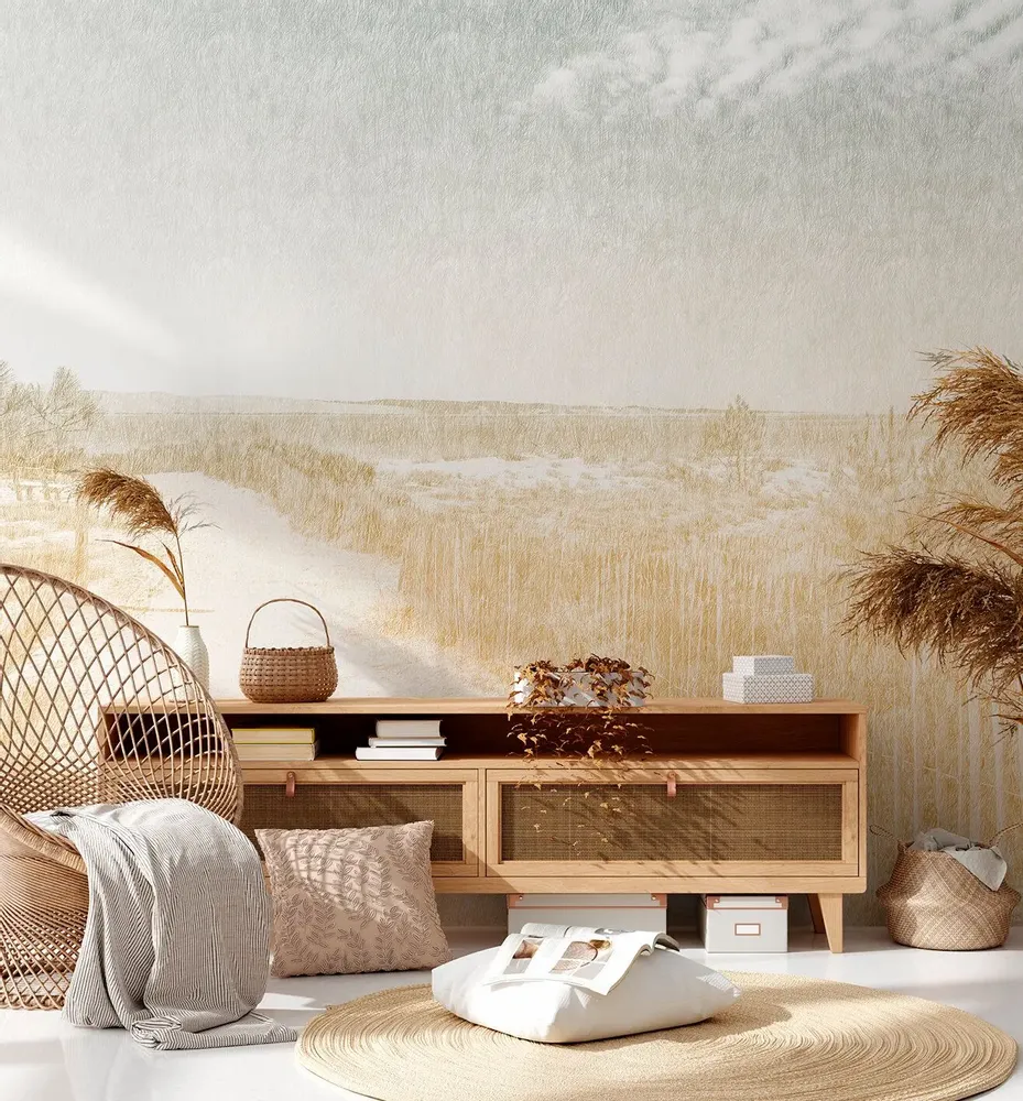 Tapestries - Panoramic Wallpaper La Pointe - LE PAPIERS DE NINON