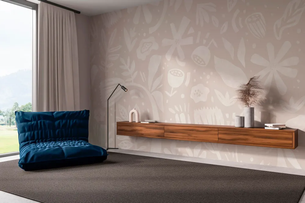 Tapestries - June panoramic wallpaper - LE PAPIERS DE NINON