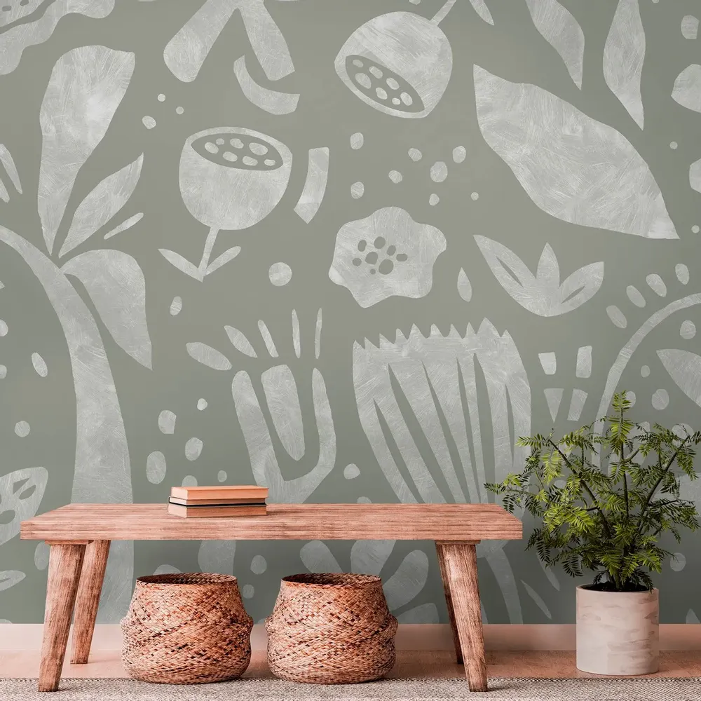 Tapestries - June panoramic wallpaper - LE PAPIERS DE NINON