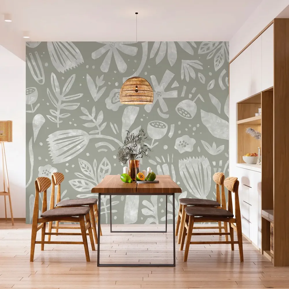 Tapestries - June panoramic wallpaper - LE PAPIERS DE NINON