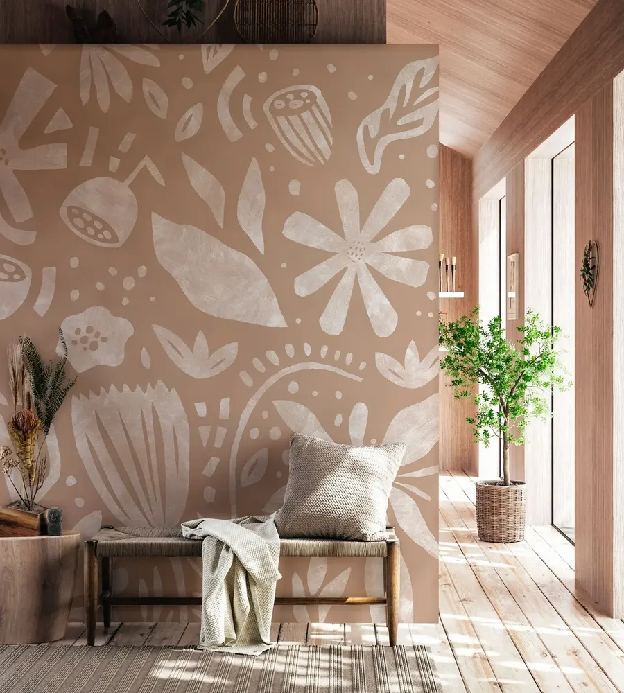 Tapestries - June panoramic wallpaper - LE PAPIERS DE NINON