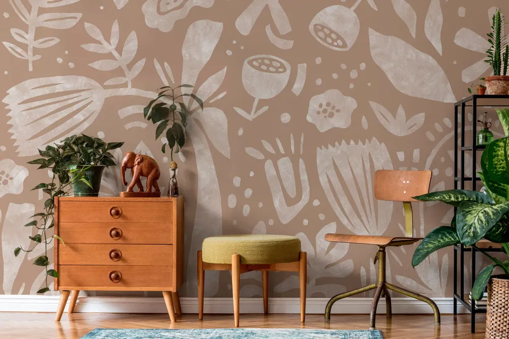 Tapestries - June panoramic wallpaper - LE PAPIERS DE NINON