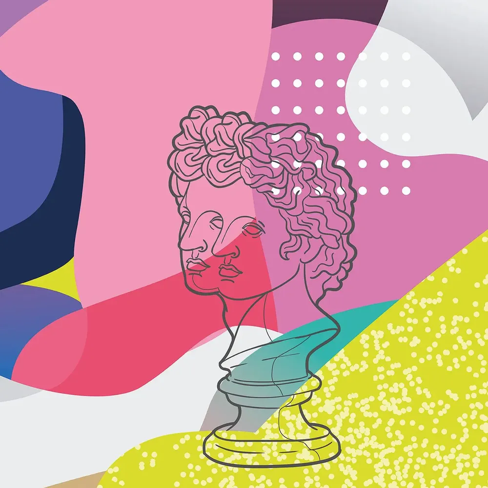 Tapisseries - Papier peint panoramique Dada Exquis - LE PAPIERS DE NINON