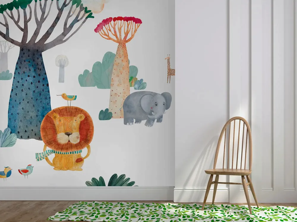 Tapisseries - Papier peint panoramique Cléo XL - LE PAPIERS DE NINON