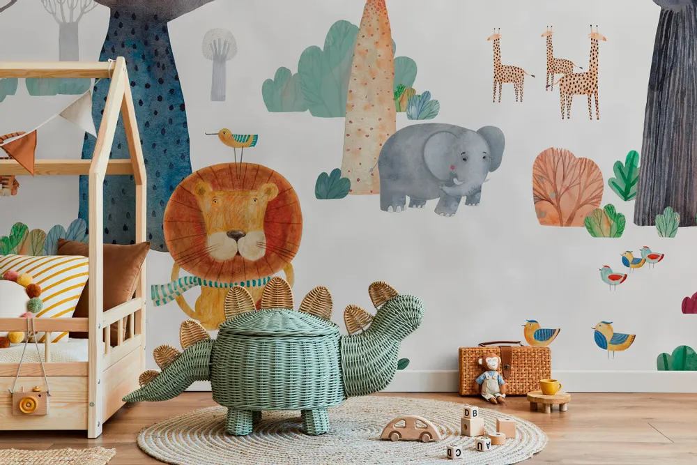 Tapisseries - Papier peint panoramique Cléo XL - LE PAPIERS DE NINON