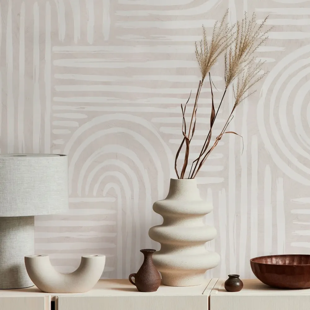 Tapisseries - Papier peint panoramique Chalk - S - LE PAPIERS DE NINON