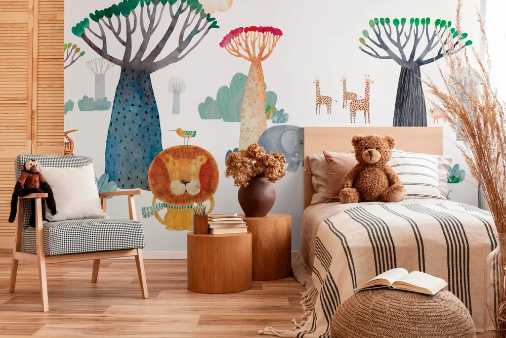 Tapisseries - Papier peint panoramique Cléo - LE PAPIERS DE NINON